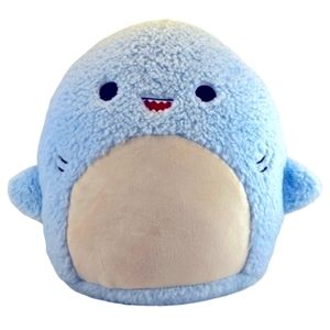 COPY - Squishmallow DAVIE the Shark FuzzAMallow NEW Stuffed Animal Sky Blue Plu…